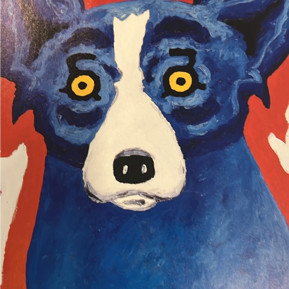 Blue Dog Love book George Rodrigue - Picture 7 of 13